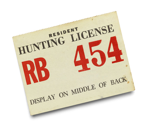 Hunting License and Permit