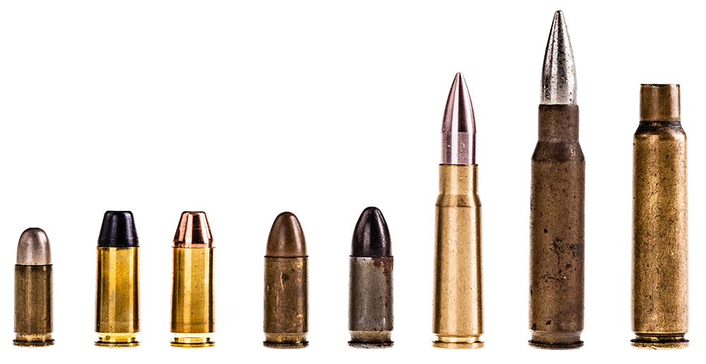 Rifles Different Type Bullets