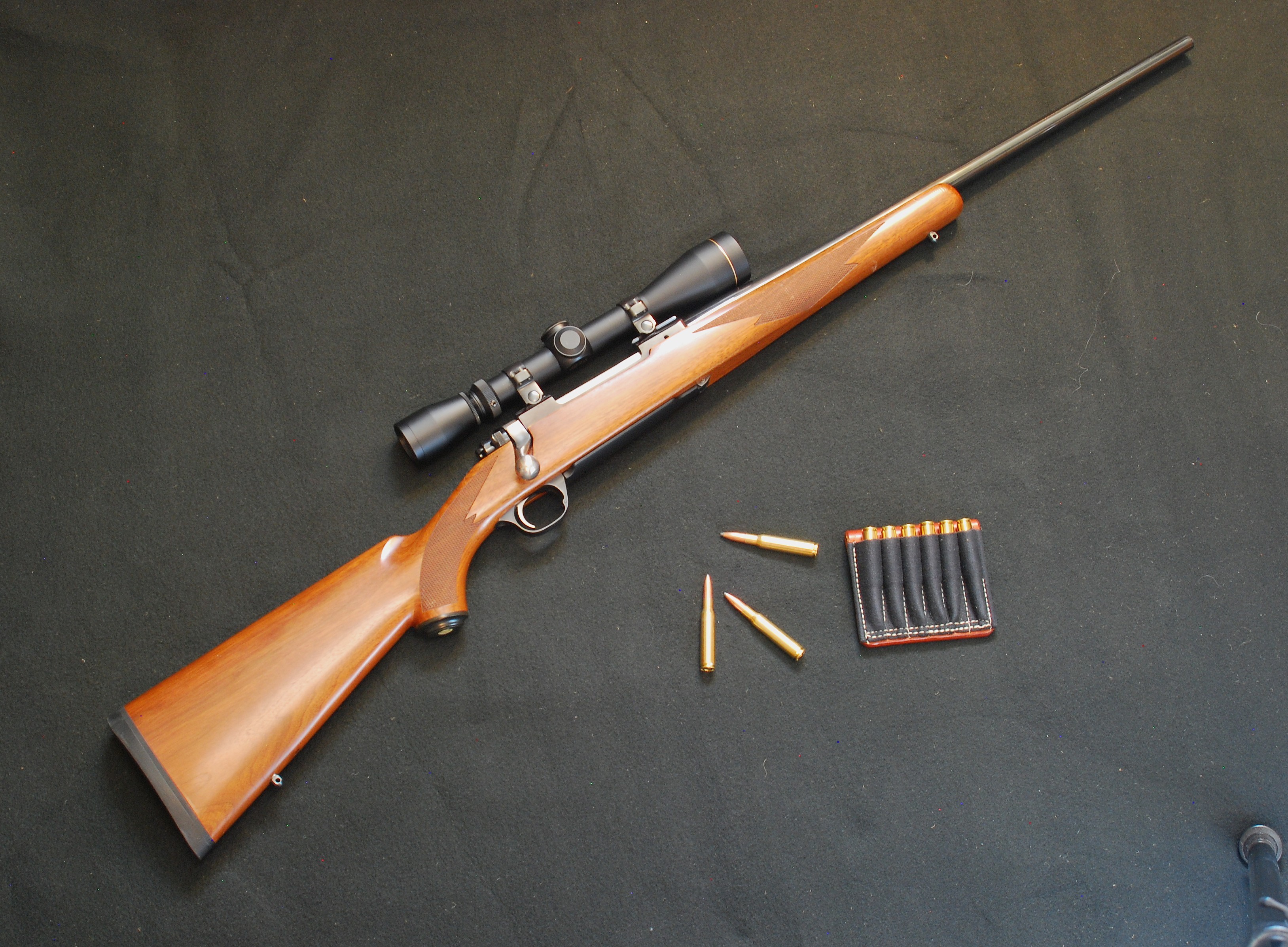 This modern Ruger 77 Mark II is an ideal choice for a rifle in 7×57 caliber.