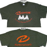 BOYDS T-SHIRT - THOSE WHO LOVE WOODS - X LARGE