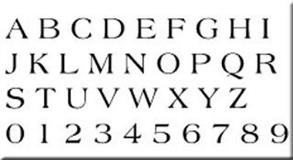 ENGRAVED INITIALS FONT #3