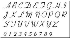 ENGRAVED INITIALS FONT #5