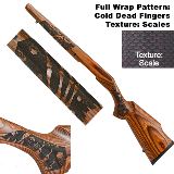Full Wrap Pattern: Cold Dead Fingers RH - Texture: Scales