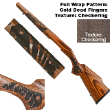Full Wrap Pattern: Cold Dead Fingers RH - Texture:Checkering