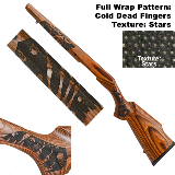 Full Wrap Pattern: Cold Dead Fingers RH - Texture: Stars