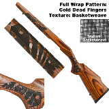 Full Wrap Pattern: Cold Dead Fingers RH -Texture:Basketweave