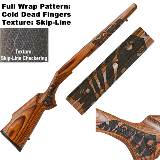 Full Wrap Pattern: Cold Dead Fingers LH -Texture: Skipline