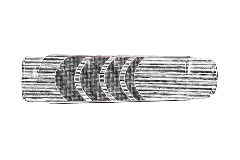 Laser Pattern : AR Midlength Handguard Texture: Basketweave