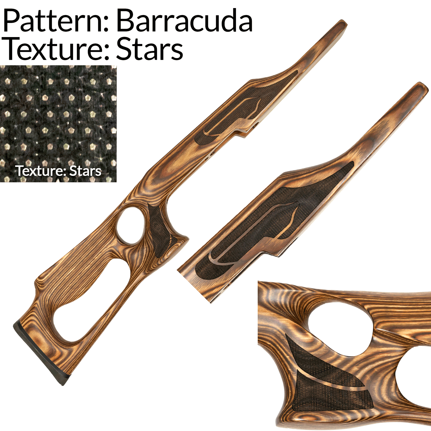 Laser Pattern Barracuda Ribbon Texture Stars Boyds Hardwood Gunstocks Laser Pattern Barracuda Ribbon Texture Stars Boyds Hardwood Gunstocks