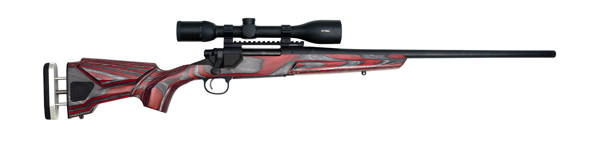 Gunstock Color Maroon