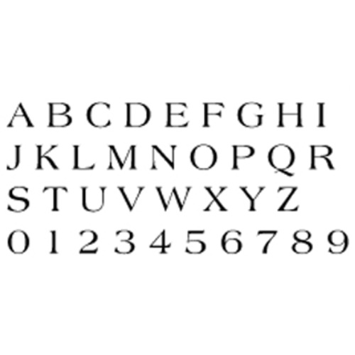 Gunstock Engraving font-3