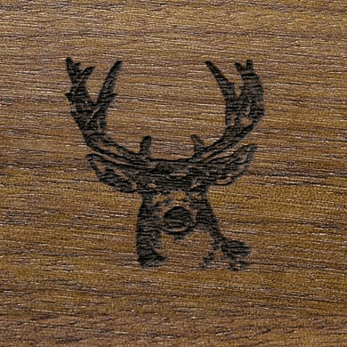 Gunstock Engraving Deer Head