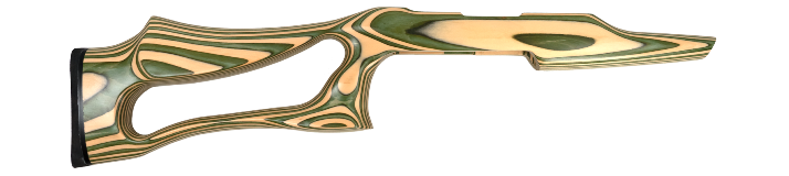 RUGER 10/22 ANY BARREL CHANNEL Green/Natural