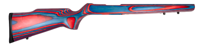 RUGER 10/22 .920/HEAVY BARREL CHANNEL Red/Blue