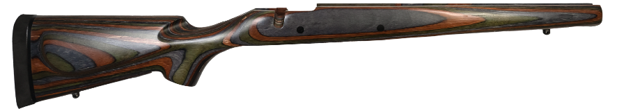 BROWNING A-BOLT SHORT ACTION, LH STOCK, RH ACTION, FBC